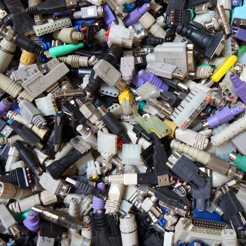 Elektronik & Computerschrott Stecker, Plugs